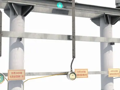  Collection of Electrial Equipment 3D model