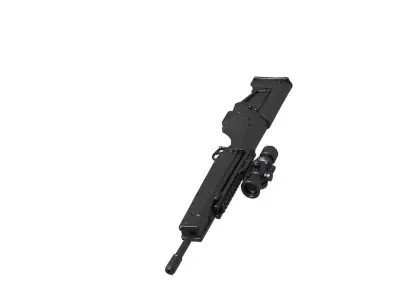 RDB Hunter Rifle 3D print model