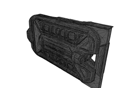 SciFi Energy Core Module 3D model