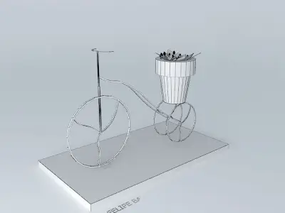 Garden bike Free 3D model