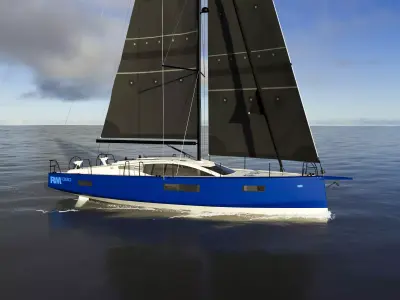 Sailing Yacht RM1380 3D model