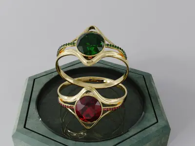 ring gold Free 3D model purchase