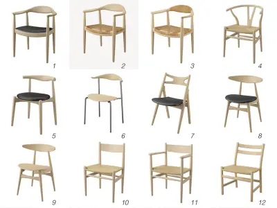 132 Models - Nordic Furniture 3D model