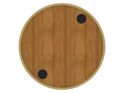 drum storrage coffee table 3D model