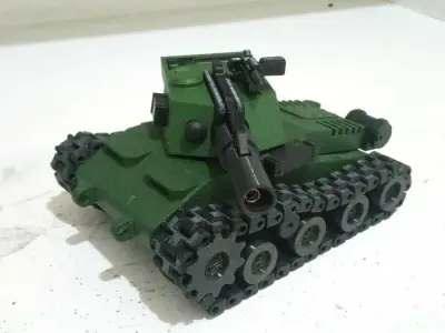 OLD TANK SHOT 3D print model