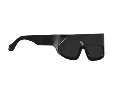 Oversized Sunglasses 3D model