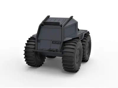 SHERP pickup Scale 1 to 24 3D print model