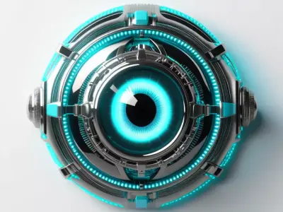 Cybernetic Eye Implant 3D Model 3D model get