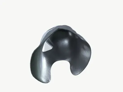 Heat resistant safety helmet 3D model