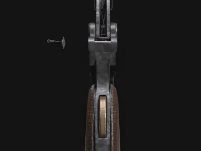 Little Joe crossbow  WW2 Low-poly 3D model