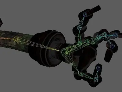 robot sci-fi Free 3D model