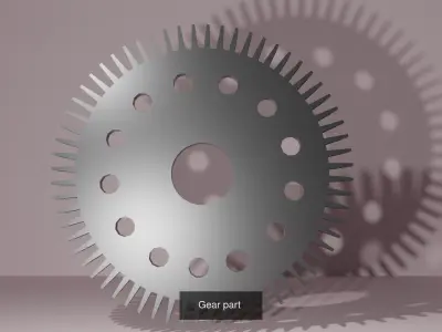 gears tool part BUNDLE 3D Model Pack