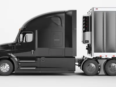  Freightliner Cascadia 2025 Truck Trailer 04 