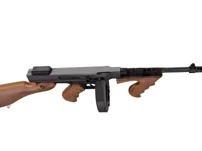 Thompson submachine gun 3D model