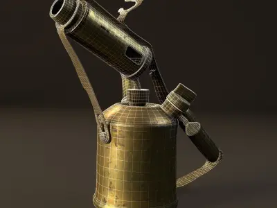 Antique Blow Torch - Photogrammetry 3D model