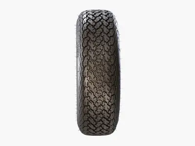 Michelin XWX Classic Car Tyre 3D model