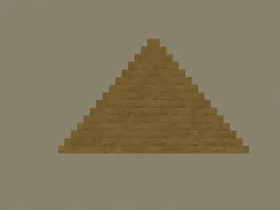Pyramid Low-poly 3D model