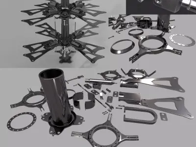 Kitbash Rotate Pack 1 3D model