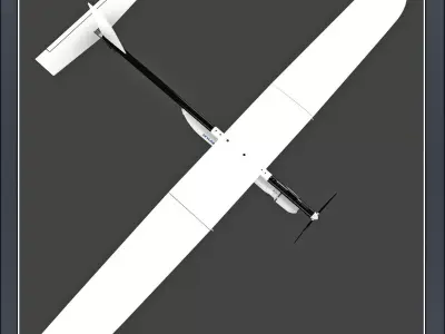 Skylark UAV 3D model