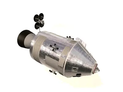 Apollo Spacecraft 3D model