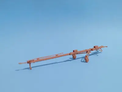MIG-29 Fulcrum fighter tow bar 3D print model