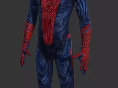 The Amazing Spider-Man 3D Model Low Poly Low-poly 3D model
