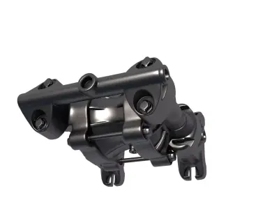 Diaphragm Pump - Pump Double Diaphragm Pump 3D print model