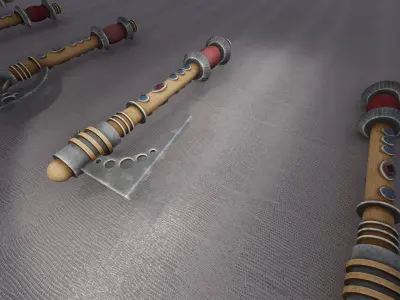 Equipment Game Code G-002 Low-poly 3D model