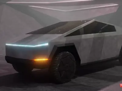 Tesla Cybertruck Free 3D model buy
