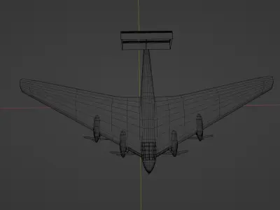 Junkers G38 Model 3D model