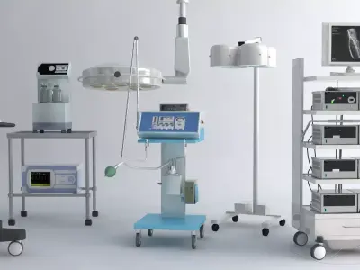 Medical set 2 device 3D model