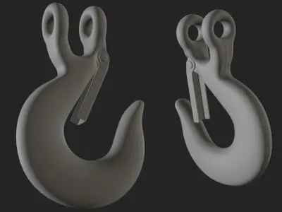 Tow Hook 3D model