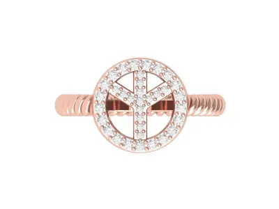 Wedding Ring  3D print model 332