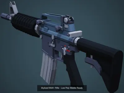 Tiny Stylized Weapon Pack vol 01 - Low Poly Game Ready 3D Model Collection