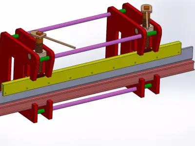 bending machine 3D model