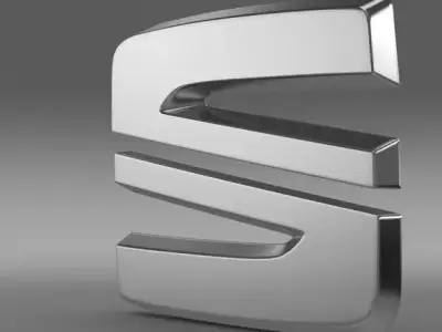 Seat new 3d logo 3D model