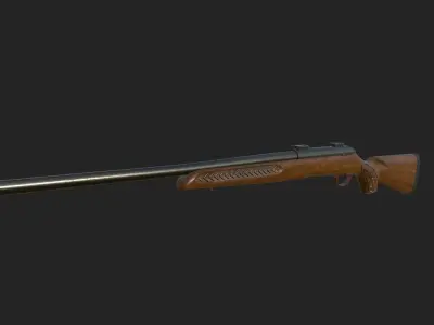 ThompsonCenter Compass Centerfire Bolt Action Rifle 3D model