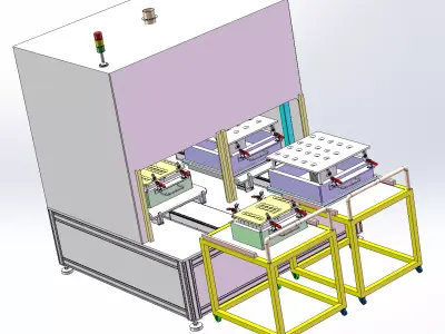 Laser Welding Machine Equipment  3D model