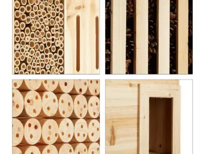 Balfe Natural Insect Hotel Bumblebee House 3D model