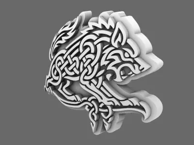 Arctic Prowler DV04 Shoulder Symbols RIGHT 3D print model
