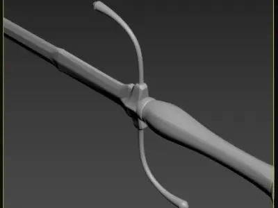 HighPoly Rapier and Dagger 3D model