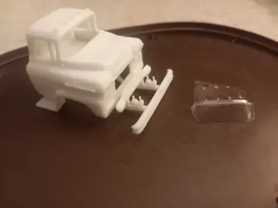 1958 Chevrolet LCF truck cab 3D print model