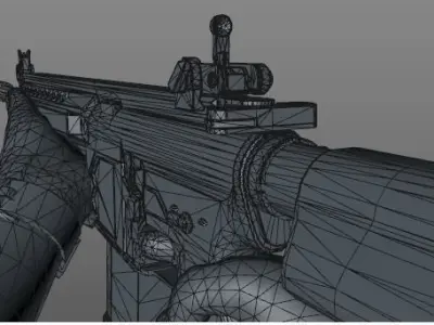 CM901 fbs with 6 animations Low-poly 3D model