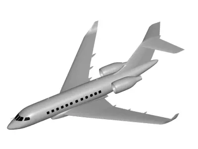 Bombardier Global Express 3D model buy