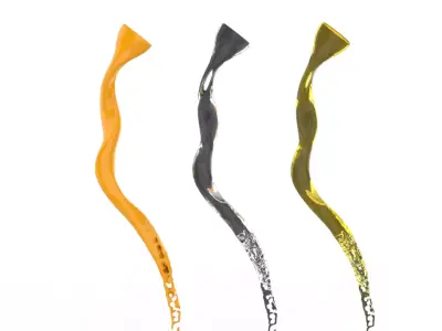 Animated fluid  3D model