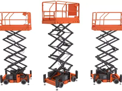 Scissor Lift 3D model order