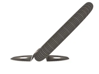 D Ring Tie-Down Anchors Low-poly 3D model