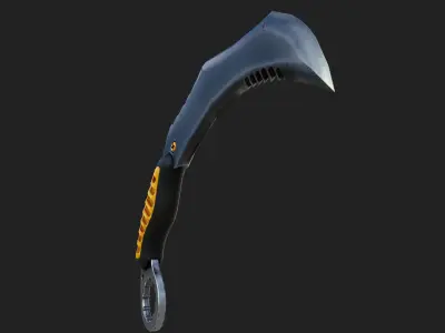 Karambit Knife Free low-poly 3D model order