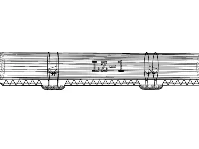 LZ-1 Airship Replica Low-poly 3D model