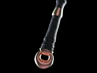 Sci-fi or Medieval Rival Sword Low-poly 3D model